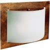 Linea Light S.r.l. Applique da Parete Effetto Ruggine 2xe27 met Wally Linealight