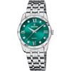 Festina Orologio Donna Analogico in Acciaio Inossidabile 316l Argentato | Movimento al Quarzo, Vetro Minerale ad Alta Resistenza, Impermeabile 5 ATM F16940/F, Mademoiselle