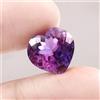 Pietra Preziosa Zaffiro Montana Cuore Natural Flawless Rosa Viola 9x9 mm