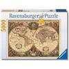 Ravensburger Puzzle 5000 Pezzi Mappamondo Storico - Puzzle Adulti +14 anni, 153 x 102 cm, Puzzle per Adulti Super Esperti, Collezione 5000 Pezzi, Idee Regalo
