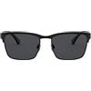 Emporio Armani 0EA2087 Occhiali, Black/Smoke, 56/18/142 Unisex-Adulto