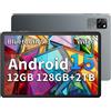 Tab60 Wifi Tablet Android 15, 12GB+128GB(TF 2TB) Tavoletta Octa-Core Wifi 6, Tab