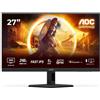 Aoc Monitor 27" ( IPS 2560x1440 QHD 2K 180Hz ) Pivot Black Q27G4ZR