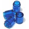LEGO Accessori da Costruzione, 1 x 1 Pezzo, Colore Blu Trasparente, Confezione da 100