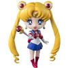 TAMASHII NATIONS Sailor Moon - Crystal Star Compact Edition - Figura 9 cm Pretty Guardian Sailor Moon r Figuarts Mini