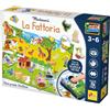 LINDT - LISCIANIGIOCHI Lisciani Montessori Maxi Puzzle La Mia Fattoria 70x50