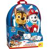 LINDT - LISCIANIGIOCHI Lisciani Paw Patrol Backpack Creative Kit Zaino con Costruzioni 103324
