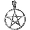 Kiss of Leather - Ciondolo a forma di pentacolo in argento Sterling 925, n. 50