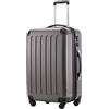 HAUPTSTADTKOFFER - Valigia Rigida Alex, TSA, Taglia 65 cm, 74 Litri, Colore Titano
