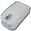 CARDIN SELRL3C blindino universale in alluminio con pulsante e leva di sblocco per motore serranda garage IP55