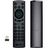 JZK Telecomando wireless Voice-Air Mouse G20S PRO Plus BT5.0 2,4G Dual Mode Smart Telecomando Retroilluminato per Android TV Box Proiettore Computer