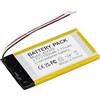 CHUNCAIL Batteria ai polimeri di litio 3,7 V 2100 mAh 404376 ricaricabile, con connettore JST, utilizzata per fai da te e vari piccoli dispositivi. Si prega di confermare il dispositivo, la dimensione