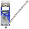 MONTERAL Tubo Corazzato 30 cm F 1/2" x F 1/2" DN8 DE13 - Tubo Flessibile Realizzato in Acciaio Inox con Intervallo di Pressione di Esercizio Max 10 bar e Temperatura Max +70°C - Garanzia di 10 Anni - MONTERAL