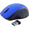 T'nB MM240BL-MINY- Mini mouse wireless ottico 2,4 GHz-Blu