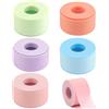 VEOIRXU 5 Pezzi Nastro Per Il Trucco Nastro Di Ciglia Nastro Per Il Trucco Degli Occhi Micropore Ciglia Tape Traspirante Per Trucco Occhi Sopracciglia Extension Per Ciglia 2,5cm x 9m (5 Colori)