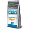 Vet Life Farmina Hypoallergenic Fish and Potato crocchette dietetiche cane 2 x 12kg