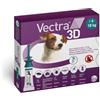 Ceva Vectra 3D cane 4kg - 10kg spot on 3 fiale
