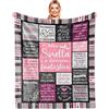 YESTUTI Regalo Sorella Compleanno, Regalo Sorella, Cosa Regalare a Una Sorella, Regali per Sorella Originali, Regalo di Festa Della Natale per Sorella Sister, Idee Regali Sorelle Coperta 130x150CM