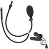 LxPxP Plug anale gonfiabile doppia testa con pompa - dilatatore in silicone espandibile, per massaggio anale e vaginale, adatto a coppie e uso individuale