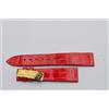 Corum Bracciale IN Pelle 17MM Per DS 14MM Vintage Nuovo Rosso 17-14 K51 6