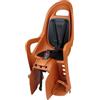 Polisport Seggiolino posteriore bici bambini Polisport Groovy MIK-HD per portapacchi MIK-HD, installazione facile e sicura, design rinnovato con catarifrangente, fino a 22 kg, Colore Marrone Caramello