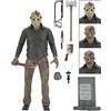 NECA- Ultimate Part 4 Jason Game, Colore A, 18 cm, 39716