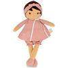 KALOO - Tendresse - Prima Bambola in Tessuto Amandine - Bambola in Chiffon 40 cm - Abito in Mussola - Pelle Morbida - Nastro Personalizzabile - Dalla Nascita, K200014