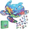 AivaToba Puzzle per Bambini con Tartaruga Marina, Puzzle da 108 Pezzi con Pezzi Grandi per Bambini di Età 4 5 6 7 8 9 10 Anni.