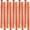 Sonarun Mazza da baseball gonfiabile in legno, gonfiabile, per carnevale, piscina, estate, spiaggia, compleanno, baseball, feste, bomboniere, 20 pezzi, 80 cm