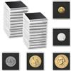 HNBTX 20 PCS Capsule per Monete,Porta Monete da Collezione,17/20/25/27/30/33/38/40mm Münzen Aufbewahrung,per Monetes Regolabili Schiuma Guarnizione per Raccoglitore Numismatica