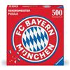 Ravensburger Puzzle 17452 - Logo FC Bayern - Puzzle rotondo FC Bayern Monaco da 500 pezzi per adulti e bambini dai 14 anni in su