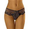 Wolbar String per Donna WB14, Nero,L