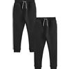 NEXT Ragazzo Confezione da 2 Paia di Pantaloni da Jogging Skinny Nero 7 Anni