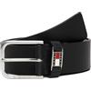 Tommy Jeans Cintura fissa da uomo TJM Scanton 4.0 AM0AM13687, nero (nero), 95, Nero (Nero), 95 cm
