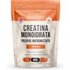 Does not apply Creatina Monoidrata in Polvere Micronizzata | Busta Da 400G | 114 Porzioni | Cre