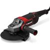 Einhell Professional TP-AG 230/2400, smerigliatrice angolare (2400 W, disco Ø 230 mm, profondità di taglio 71 mm, impugnatura girevole, antivibrazione, protezione da taglio, senza disco da taglio)