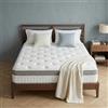 KISLOT Materasso ibrido/memory foam, spessore 22 cm, supporto solido e confortevole, morbido, traspirante e ortopedico