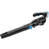 HÖGERT TECHNIK Soffiatore a Batteria 18V, soffiatore da giardino senza fili con velocità dell'aria 144 km/h e portata 570 m³/h, senza batteria inclusa