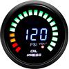 ETOPARS Motore Auto Digitale 52mm 2pollici Calibro di Pressa dell'olio Kit | Manometro Misuratore Indicatore Luminoso Display Sfumatura Fumo Lente