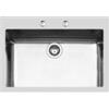 Foster 2278 050 Lavello da Incasso 1 Vasca Monovasca 770 x 520 mm sopratop Serie KE Q4 Acciaio Inox 2278050