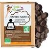 [MA] bio épicerie MA bio-épicerie - Zenzero candito biologico ricoperto di cioccolato fondente biologico 200 g - Zenzero disidratato sfuso senza conservanti mescolato al cioccolato