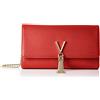 Valentino by Mario Divina - Pochette da giorno Donna, Rosso, 4.5x12x27 cm (B x H T)