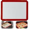 MOLIMOLI Tappetino da forno in silicone 40x30 cm - carta da forno biologica senza PFAS e BPA, stagnola da forno riutilizzabile a lunga durata in silicone platino, antiaderente, adatto alla lavastoviglie