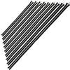 Aerzetix - Set di 9 Cerniere a Spirale | separabili | N°5 (50, 55, 60, 65, 70, 75, 80, 85, 90 cm) con cursore Decorativo | per Giacche, Cappotti, Borse e progetti Tessili | Colore Nero