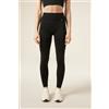 Calzedonia Leggings Doppio Scrunch Nero