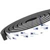 Tapel Paraspifferi in schiuma con adesivo 3M 9448 - Sigillante super resistente agli agenti atmosferici - Strisce isolanti insonorizzanti - 3 pezzi in totale 12 m di lunghezza 12 mm (larghezza)x3 mm