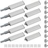 Domicubes 10 apriscatole push to open, apriporta a pressione, apriporta spinta to aperto, ammortizzatore magnetico per porta dell'armadio, apriporta a pressione, armadio, porta dell'armadio, ammortizzatore per