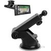 KQDRAVINE Supporto per navigatore satellitare per auto, supporto universale a ventosa con snodo sferico di ricambio 17,2 mm, estensibile per supporto telefono auto, GPS Carplay, dash cam cruscotto, parabrezza