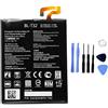 ELLENNE BATTERIA COMPATIBILE CON LG G6 BL-T32 H870 AD ALTA CAPACITÀ 3300MAH CON KIT SMONTAGGIO INCLUSO