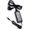 JZK Adattatore di alimentazione 12 V, 5 A, alimentazione AC 100 V-240 V, 1,8 A fino a DC 12 V, 60 W, connettore jack da 5,5 mm x 2,1 mm, per fotocamera CCTV, striscia LED, monitor LCD, DVD